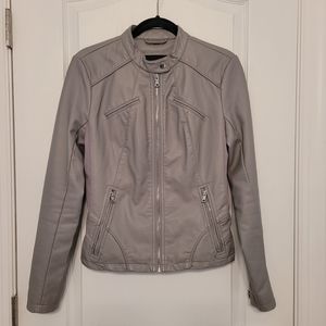 SOLD - GUESS Faux Leather Moto Jacket, Medium